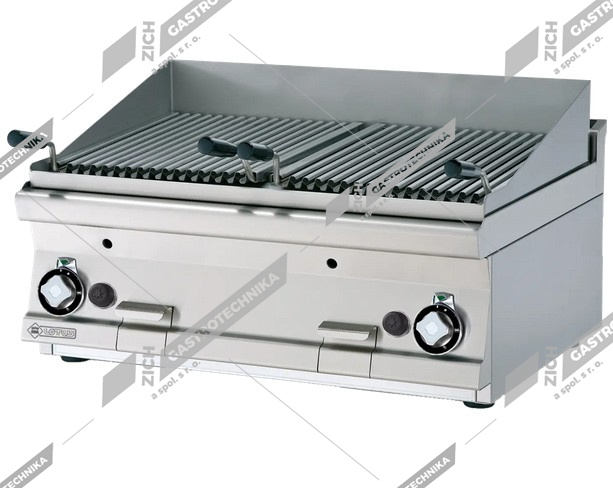 Gril lávový plynový dvojitý CWT-68G