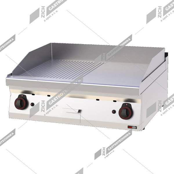 Grilovací deska kombinovaná chromovaná FTHRC 70/08 G