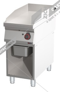 Grilovací deska plynová hladká chromovaná FTHC 90/80 G