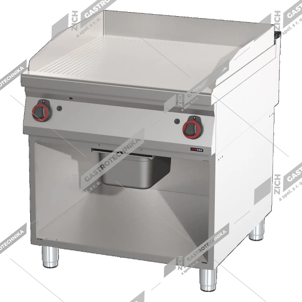  Grilovací deska plynová kombinovaná chromovaná FTHRC 90/80 G