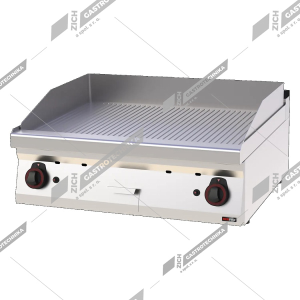 Grilovací deska rýhovaná chromovaná FTRC 70/08 G