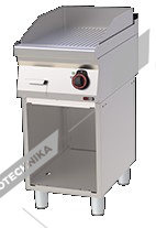 Grilovací deska rýhovaná chromovaná FTRC 70/40 E