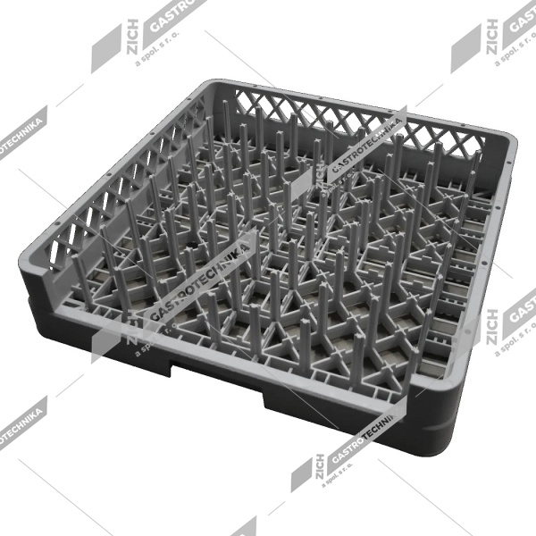 Koš plastový na talíře, podnosy a GN C-1004