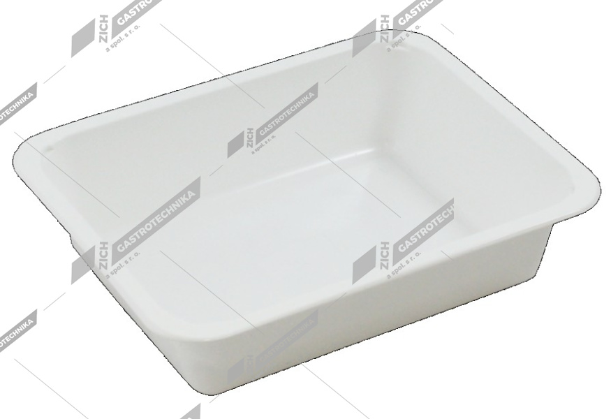 miska jednokomorová - balení 480 ks 1D-50 bílá