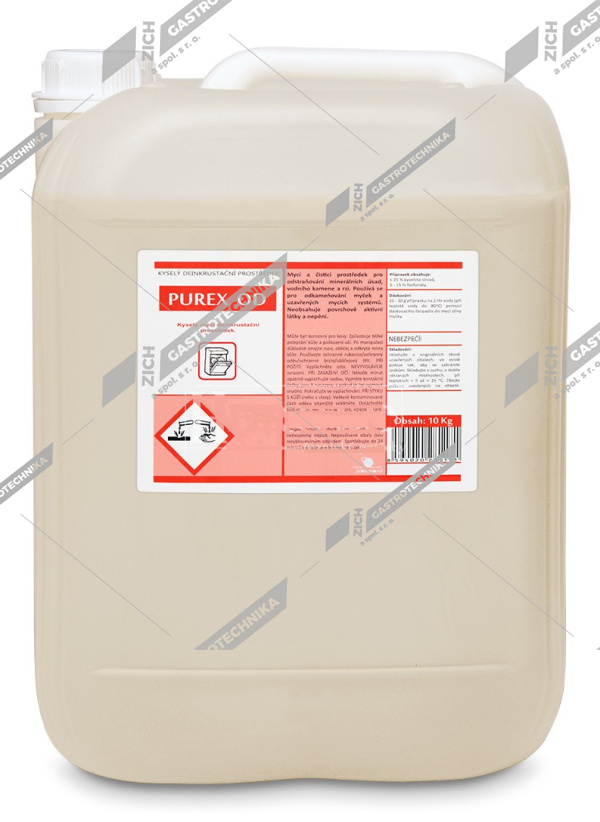 MPD+ Odstranění vodního kamene v myčkách 10 kg Purex OD