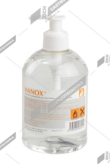 MPD+ Prostředek pro dezinfekci rukou 500 ml Manox