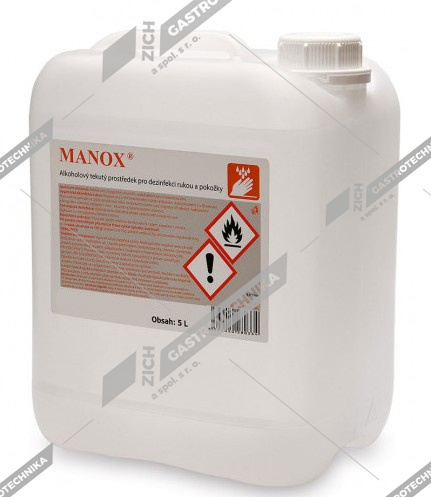 MPD+ Prostředek pro dezinfekci rukou 5L Manox