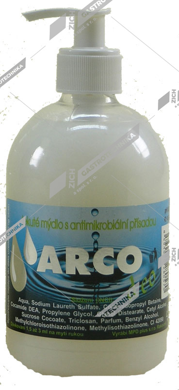 MPD+ Tekuté mýdlo s antimikrobiální přísadou 480 ml Arco Deo