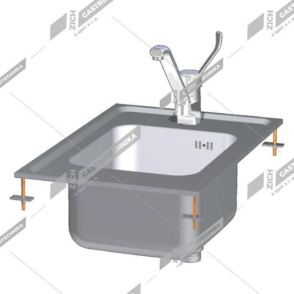 Neutrální modul s dřezem LAD-64
