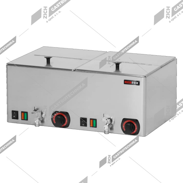 Ohřívač uzenin dvojitý s výpustí WEV 11