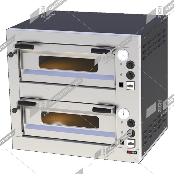 Pec pizza dvoupatrová E 8/50