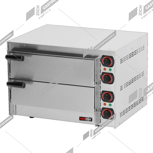 Pec pizza dvoupatrová snack FP 66 R
