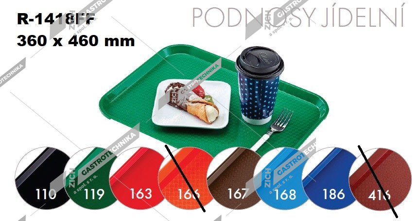 Podnos jídelní 36x46 cm Cambro