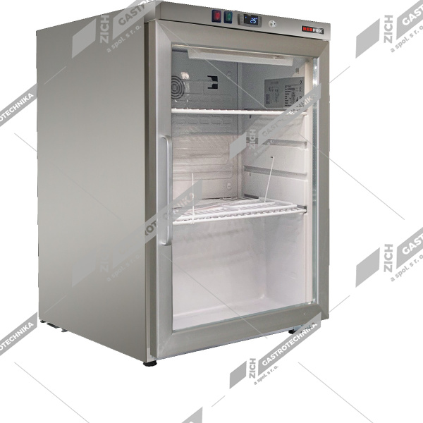 Red Fox Skříň chladící 130 L, nerez, prosklené dveře DRR 200 GS