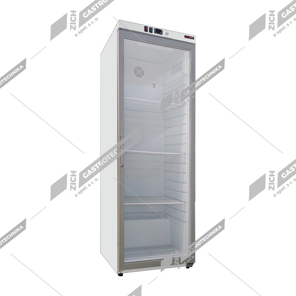 Red Fox Skříň chladící 570 L, GN 2/1, bílá, prosklené dveře DRR 600/G 