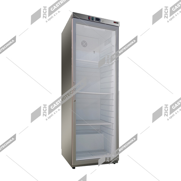 Red Fox Skříň chladící 570 L, GN 2/1, nerez, prosklené dveře DRR 600 GS