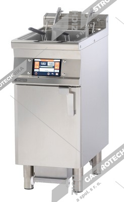 RM Gastro Fritéza elektrická 18 l automat., filtrace, zdvih F18-94ETDPS