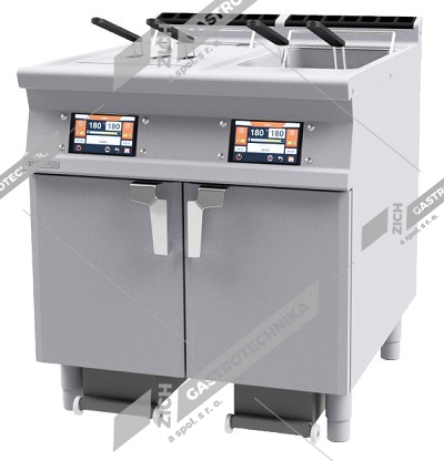 RM Gastro Fritéza elektrická 25+25 l automat. F2/25-98ETD