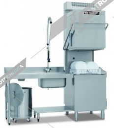 RM Gastro Myčka průběžná s rekuperací TT 162 REC ABT