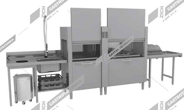 RM Gastro Myčka tunelová CT 270 ABT LX