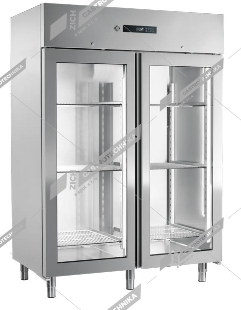 RM Gastro Skříň mrazící 1400 L prosklená ENF 1400 G