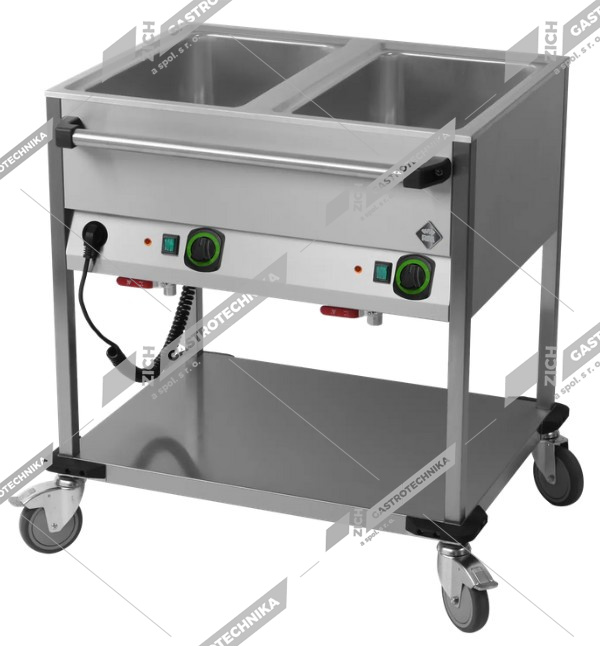 RM Gastro Vodní lázeň pojízdná dělená BMPD 2120