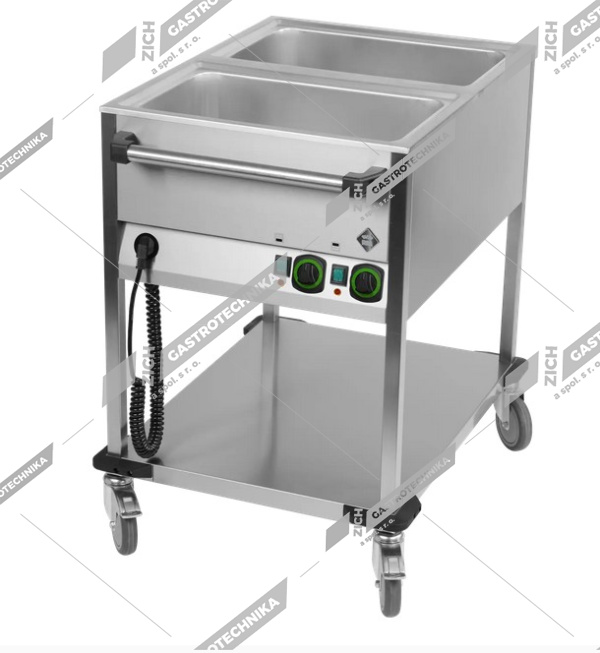 RM Gastro Vodní lázeň pojízdná dělená BMPK 2120