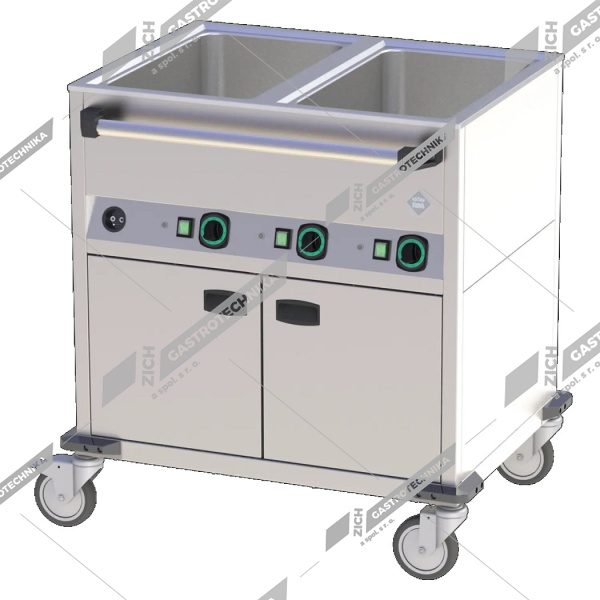 RM Gastro Vodní lázeň s vyhřívanou podestavbou BMPD 2120 CSH