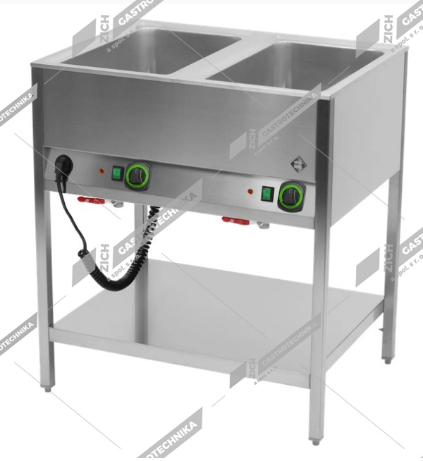 RM Gastro Vodní lázeň stabilní dělená BMSD 2120