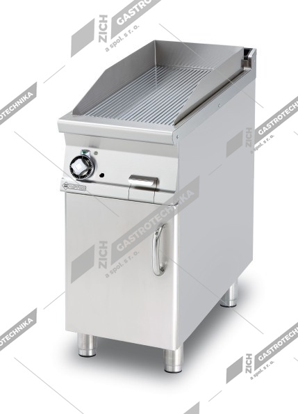 RM Lotus Grilovací deska rýhovaná chromová FTR 94 GS