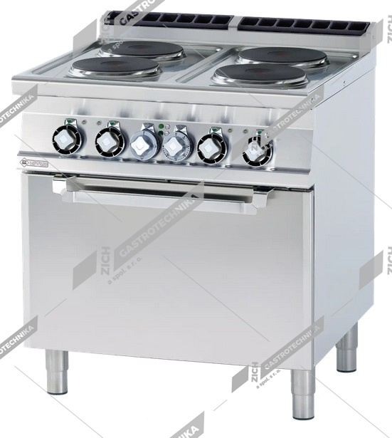 RM Lotus Sporák elektrický s troubou CF4 68 ET