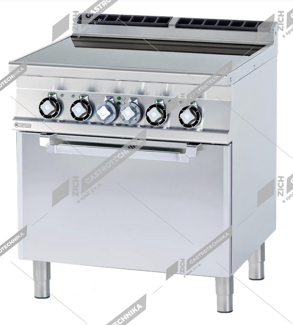 RM Lotus Sporák elektrický s troubou GN 2/1 CFC4 78 ET 