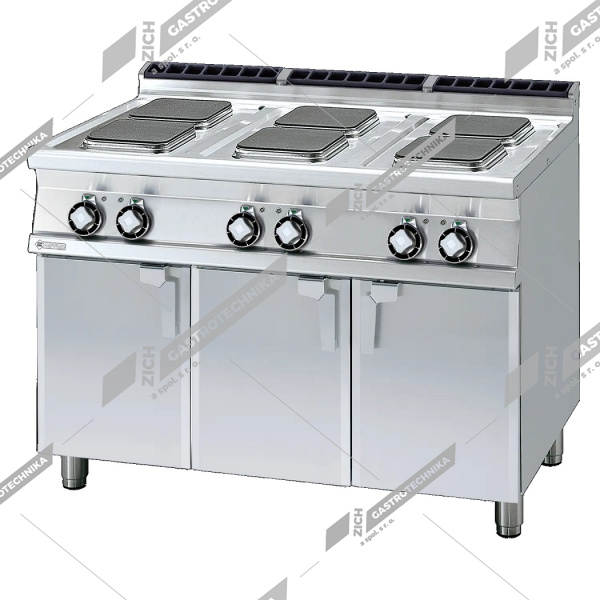 RM Lotus Sporák elektrický se skříňkou PCQ 712 ET 