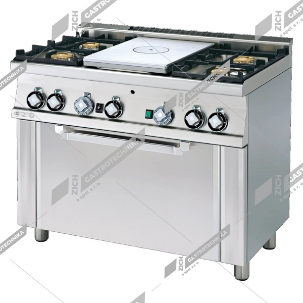 RM Lotus Sporák plynový s tálem TPF4 610 G