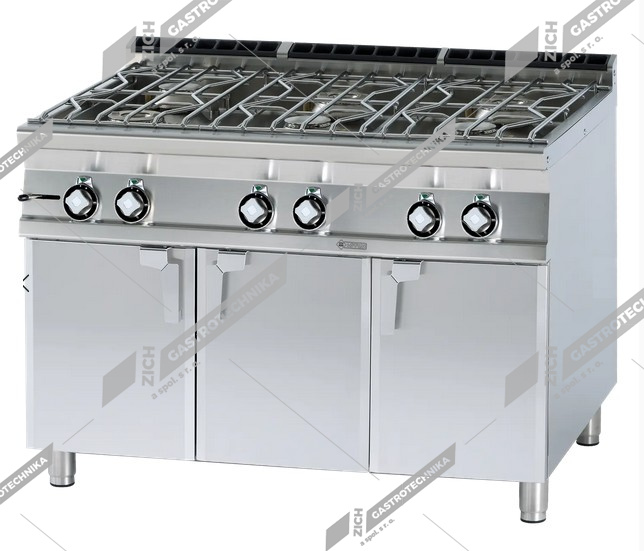 RM Lotus Sporák plynový vodní se skříňkou PCA 912 G 