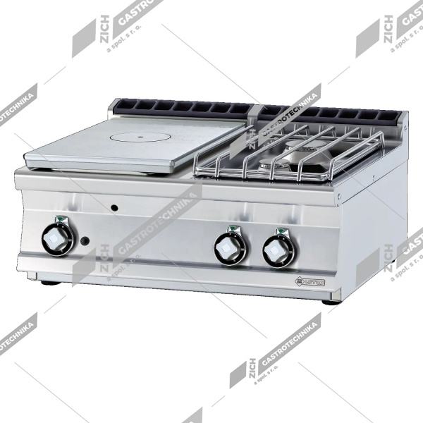 RM Lotus Sporák stolní plynový tálový TP2T 78 G/P