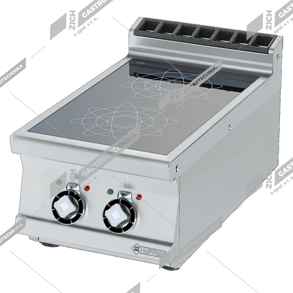 RM Lotus Sporák stolní s indukčním ohřevem PCIT 74 ET