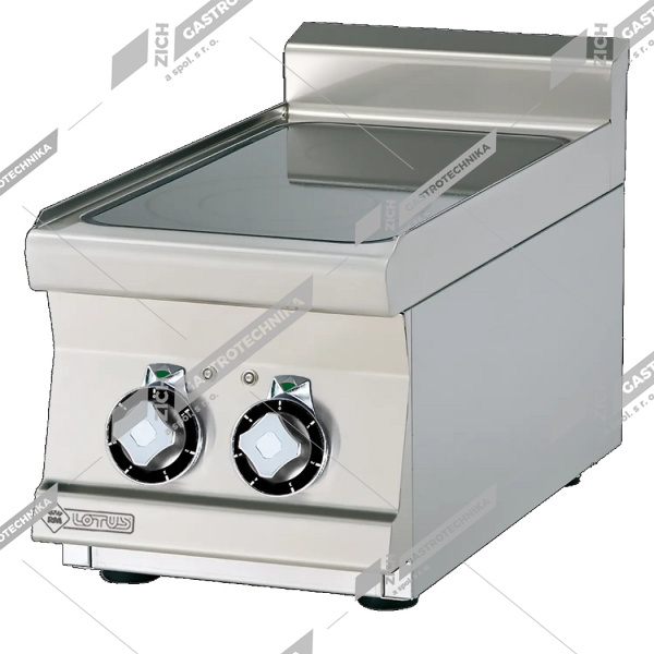 RM Lotus Sporák stolní sklokeramický PCCT 63 ET