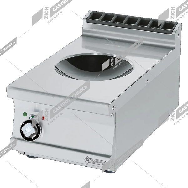 RM Lotus Sporák stolní WOK s indukčním ohřevem PCIWT 74 ET