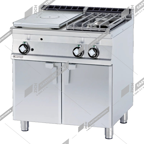 RM Lotus Sporák tálový plynový se skříňkou TP2 78 G/P 