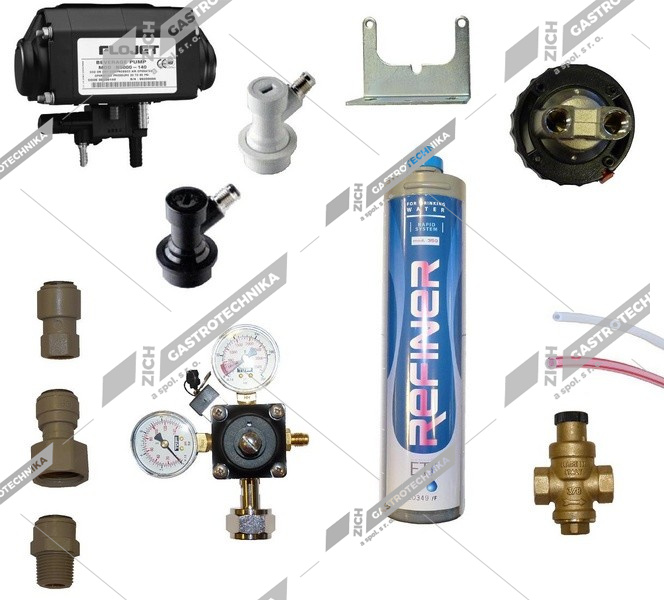 Sada příslušenství pro POSTMIX - bag-in-boxy VERMA 3 