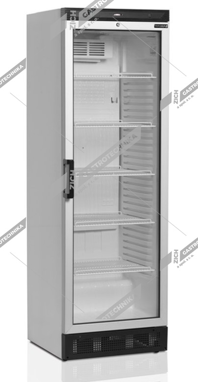 Skříň chladící prosklené dveře FS 1380