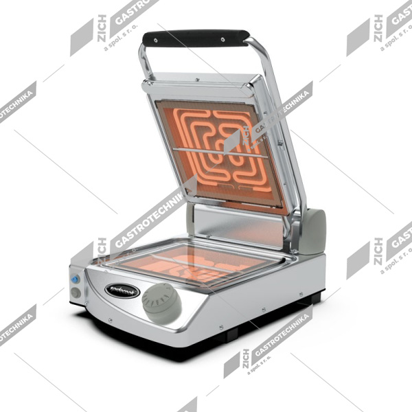 SPIDOCOOK Gril kontakní s ručním ovládáním  SP010PT