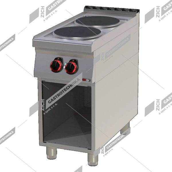 Sporák elektrický 2 zóny SP 90/40 E 