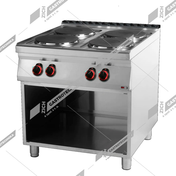 Sporák elektrický 4 zóny SP 90/80 E