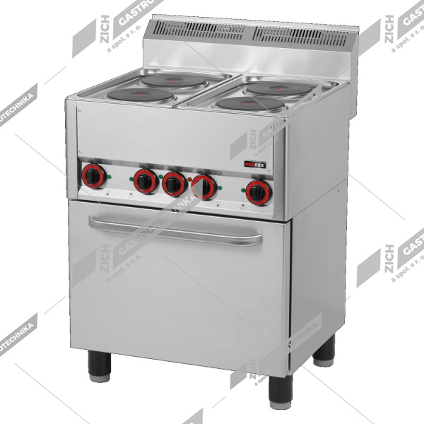 Sporák elektrický s troubou SPT 60 ELS