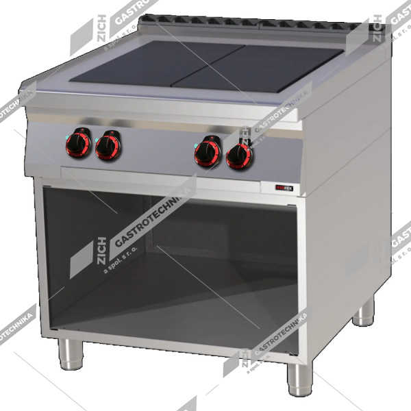 Sporák elektrický tálový 4 zóny SPL 90/80 E 