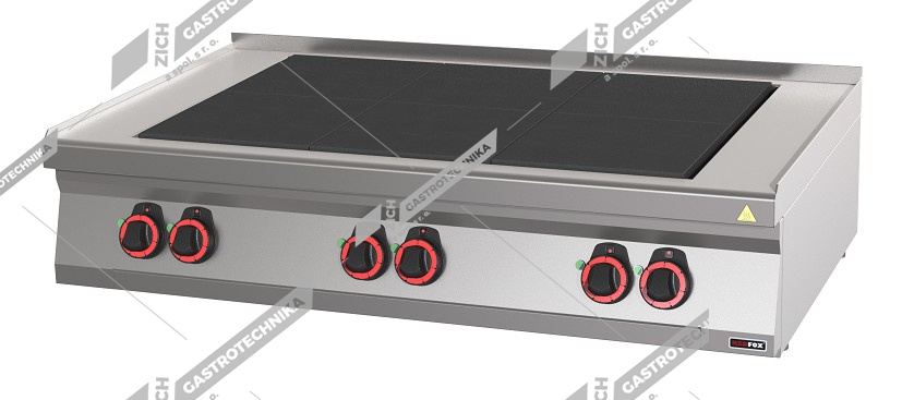 Sporák elektrický tálový 6 zón SPL 70/012 E