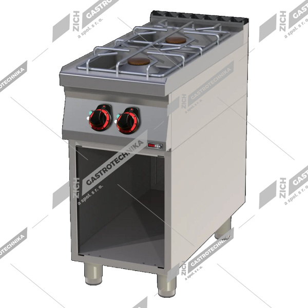 Sporák plynový 2 zóny SP 90/40 G 