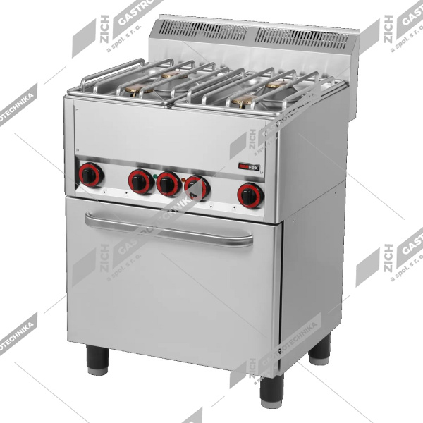 Sporák plynový s el. troubou SPT 60 GLS